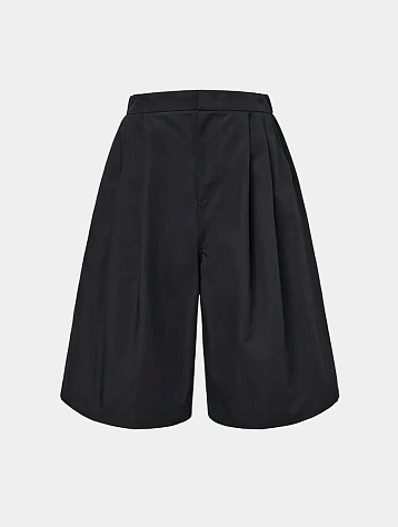 Шорты AMOMENTO Two Tuck Wide Black