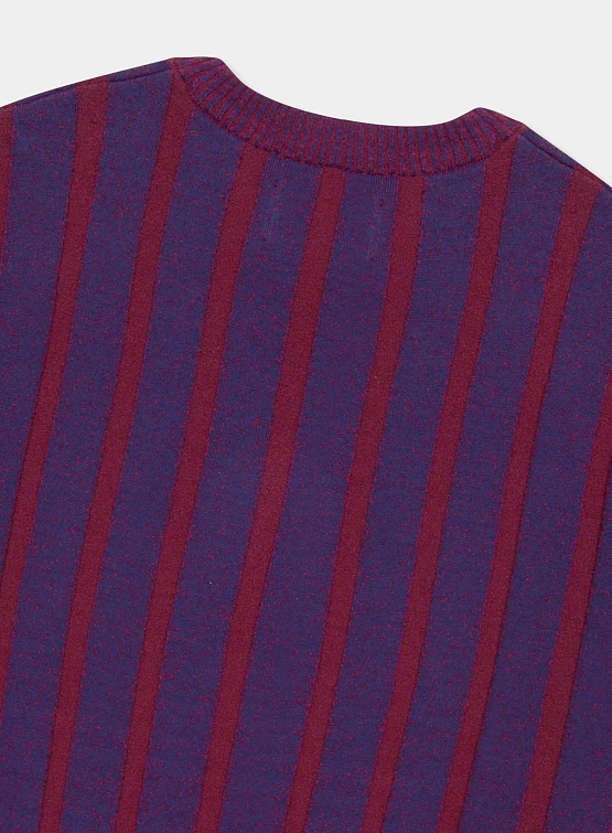 Свитер YESEYESEE Stipe Knit Pullover Navy