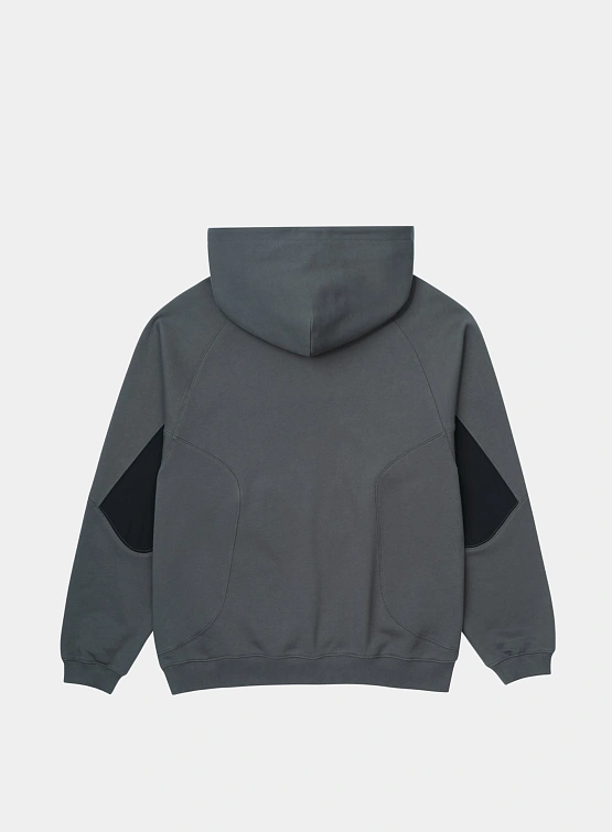 Худи SAN SAN GEAR Nylon Pocket Hoodie Dark Grey