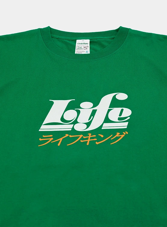 Футболка Garbstore Life T-Shirt Green