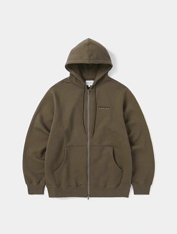 Зип-худи thisisneverthat DSN-Logo Zip Up Brown