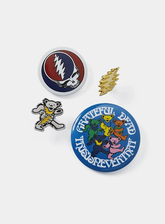 Тоут thisisneverthat × Grateful Dead Washed Tote Bag Stone