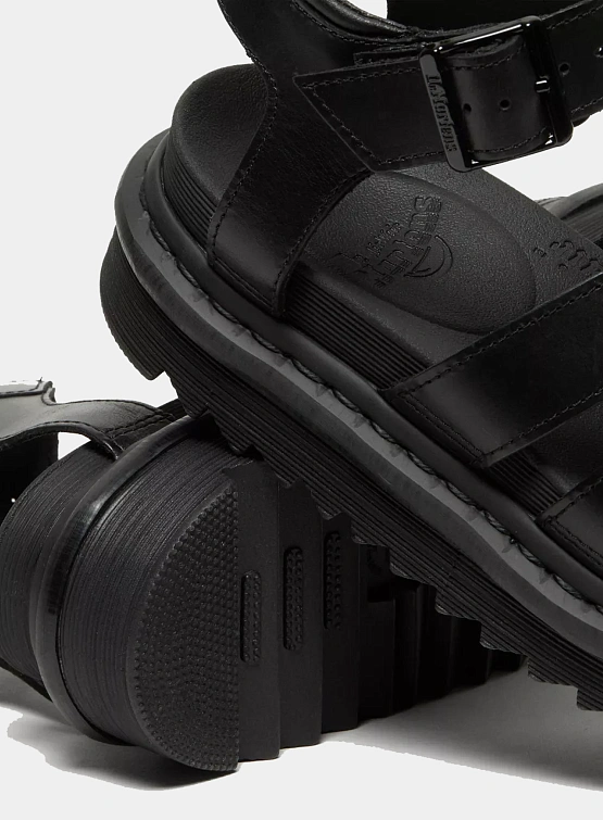Сандалии Dr. Martens Blaire Brando Leather Black