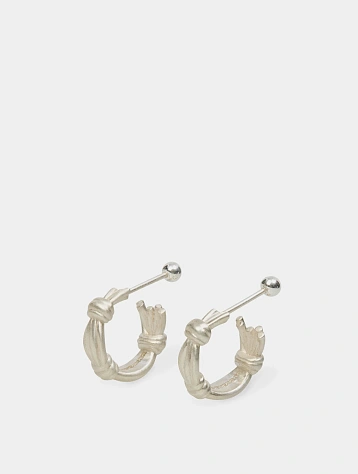 Серьги ADERERROR Earring Product. 108 Silver