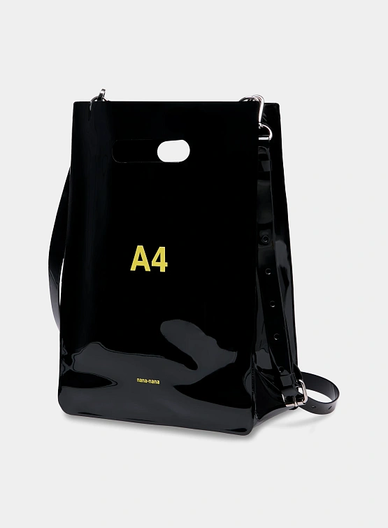 Сумка nana-nana A4 Pvc Bag Black