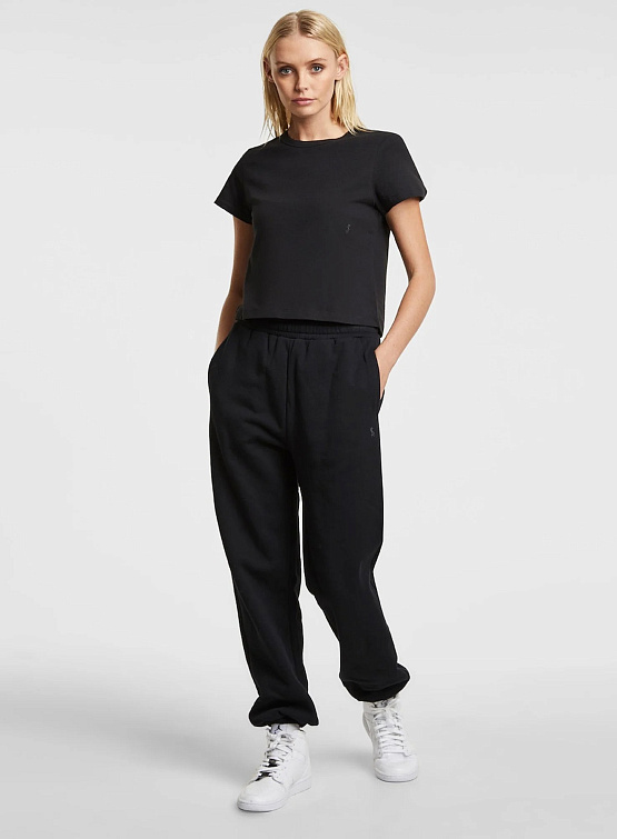 Женские брюки Ksubi 3x4 Trak Jet Black