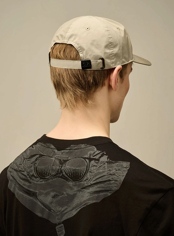 Кепка C.P. Company Chrome-R Logo Cap Vintage Khaki