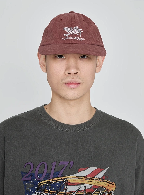 Кепка YESEYESEE Fish Born Flexible Wine