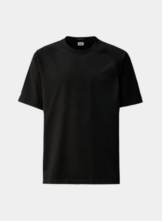 Футболка C.P. Company The Metropolis Series Mercerized Black