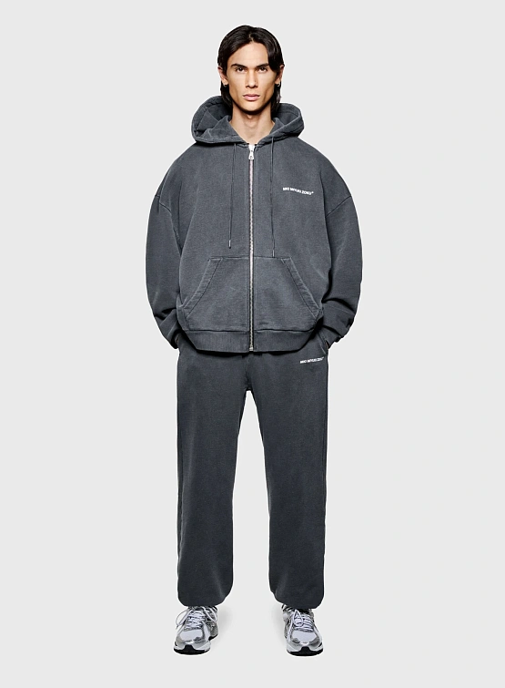 Зип-худи MKI MIYUKI ZOKU Uniform Zip Hoody Pigment Black