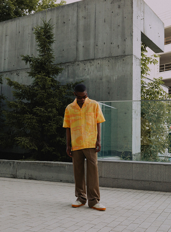 Кеды Bluemarble Twill Sneakers Cream