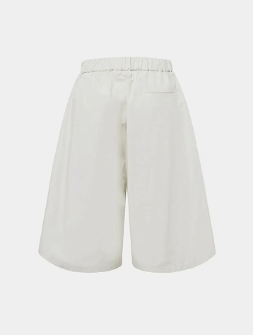 Шорты AMOMENTO Two Tuck Wide Ivory
