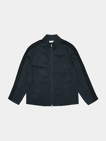 Олимпийка AMOMENTO High Neck Zip-Up Blouson Dark Navy