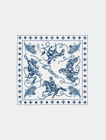 Бандана Daze x AA Rodeo White/Blue