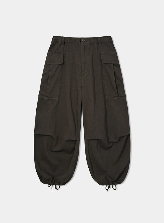 Брюки ANGLAN Jungle Cargo Balloon Dark Brown