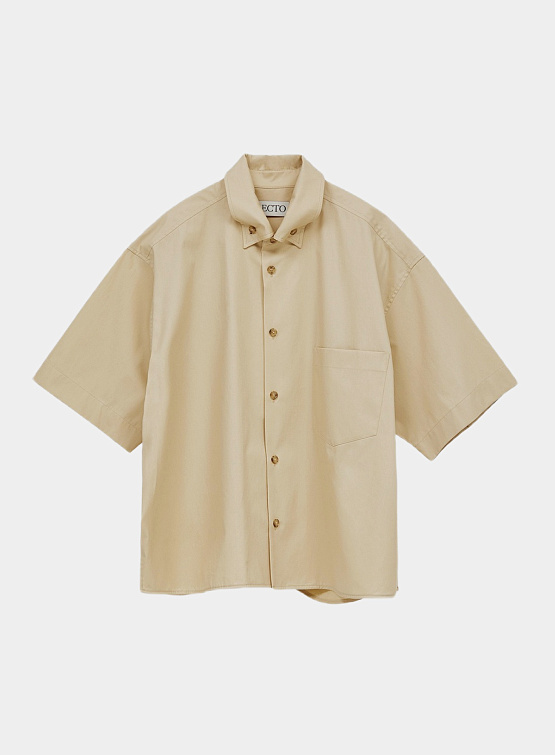 Рубашка Recto Over Crop Boat Shirt Light Beige