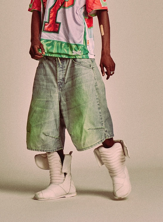 Шорты PDF Knee Short Blue Green