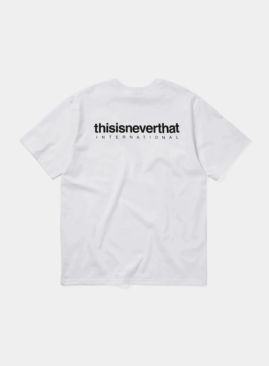 Футболка thisisneverthat INTL. Logo Tee White