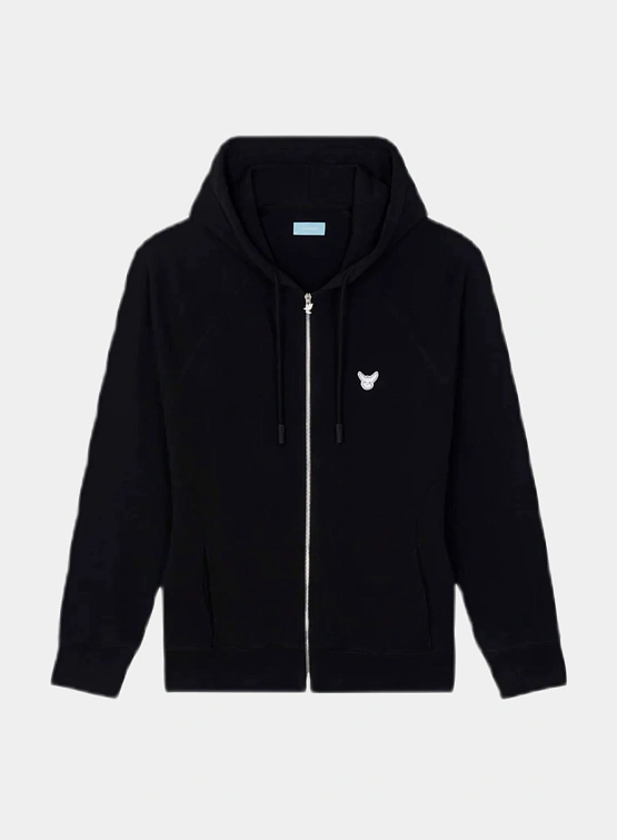 Зип-худи 3.PARADIS Dove Patch Black