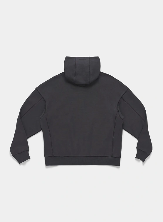 Зип-худи HAL STUDIOS Haus Hoooded Zip Washed Black