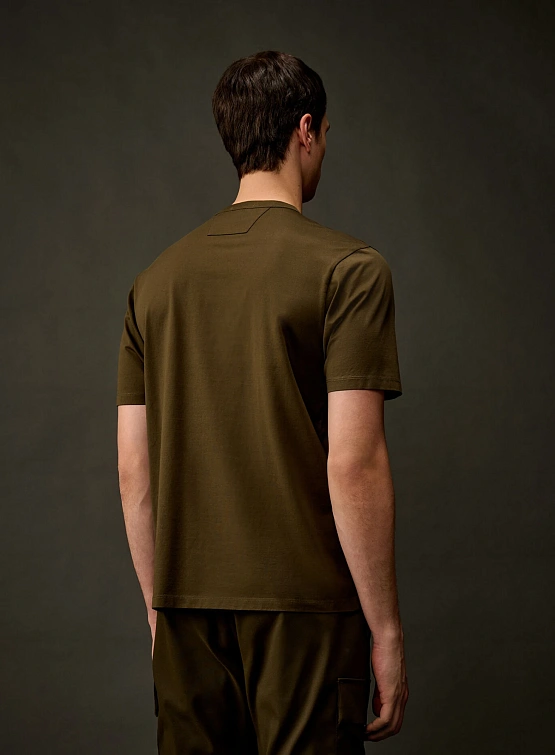 Футболка C.P. Company The Metropolis Series Blurred Ivy Green