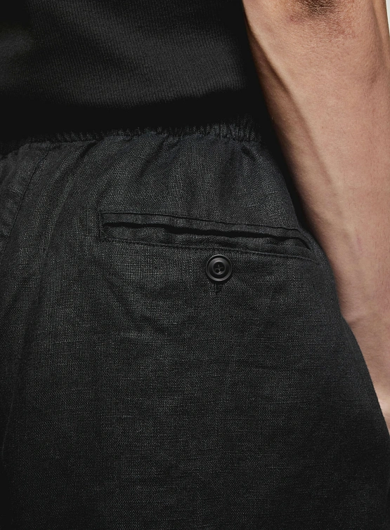 Брюки MKI MIYUKI ZOKU Linen Wide Leg Black