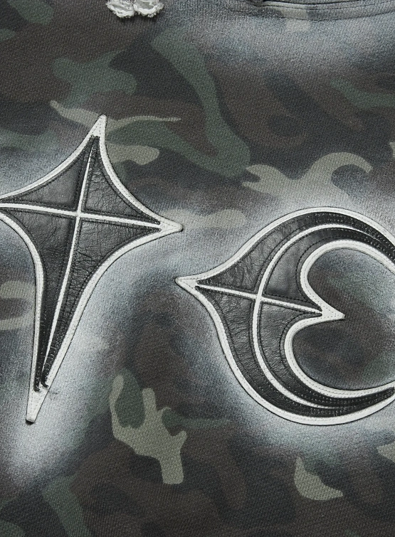 Худи Thug Club Sprayed Camoflage Rock Camo