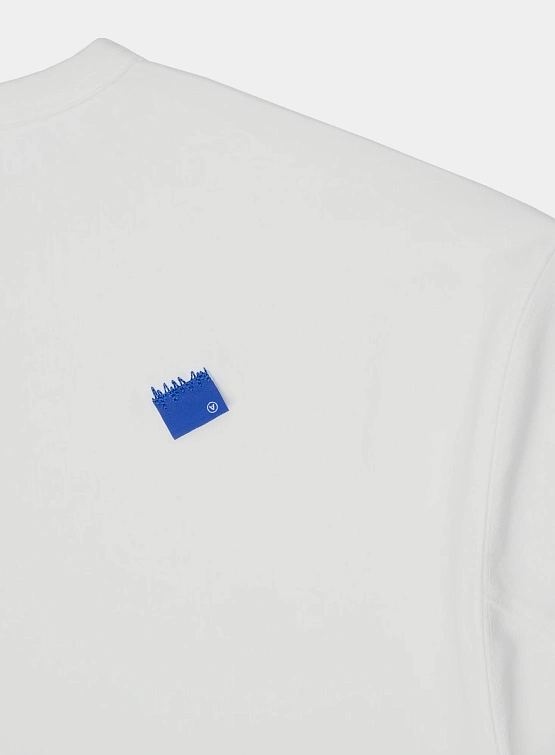 Футболка ADERERROR Sig; BL Tag T-Shirt 06 Off White