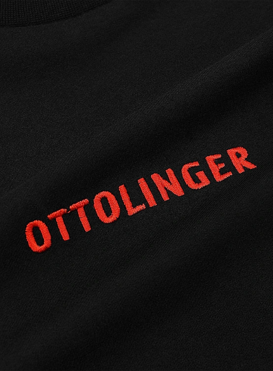 Футболка Ottolinger Classic Logo T-Shirt Black