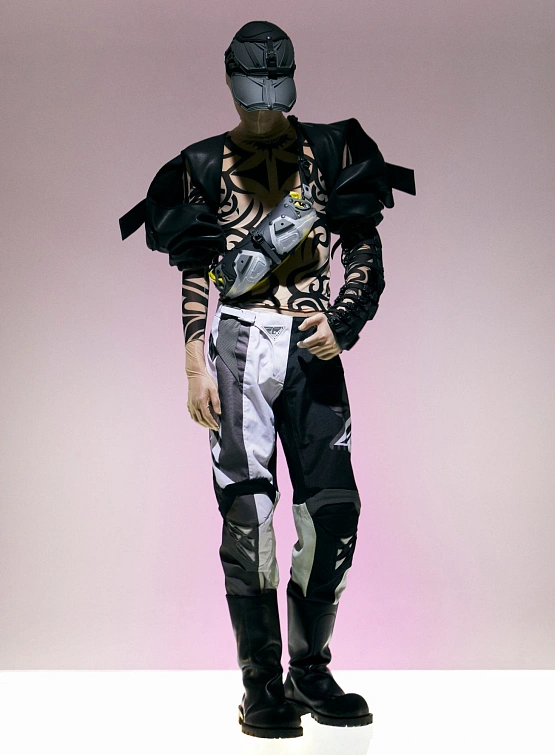 Сумка INNERRAUM Object I70 Satchel Patchwork Black