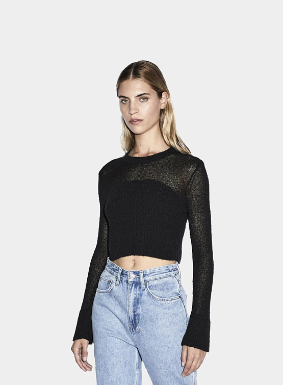 Женский свитер Ksubi Divide Sweater Black