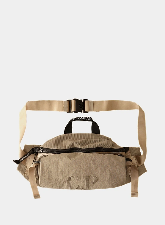Сумка C.P. Company Plain Paper Touch Waistbag Vintage Khaki