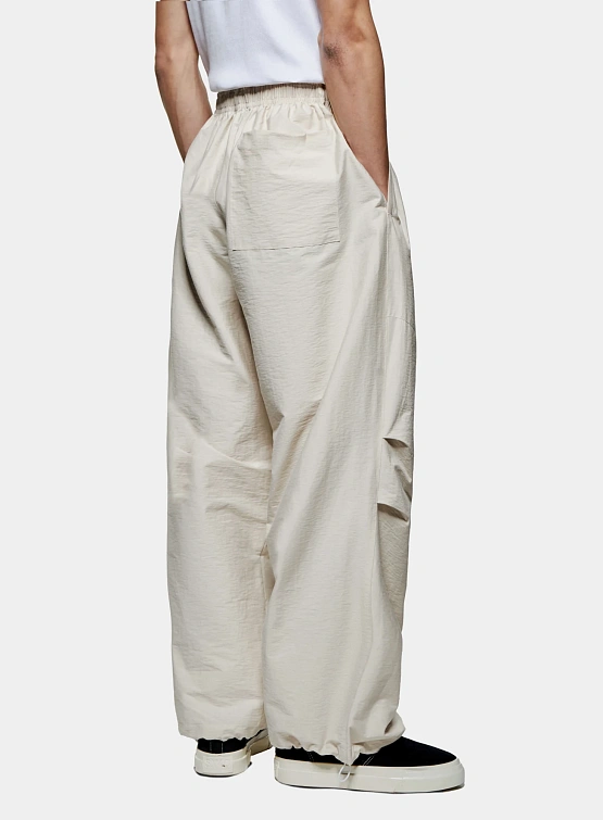 Брюки MKI MIYUKI ZOKU Washed Cotton Nylon Parachite Bone