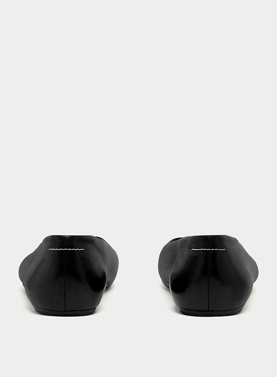Женские балетки MM6 Maison Margiela Leather Ballerinas