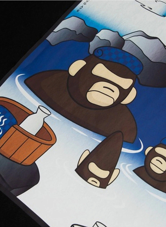 Лонгслив AAPE Aaper Graphic Black