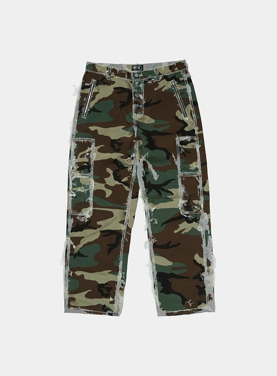 Брюки Thug Club Burnt Bio Army Multi