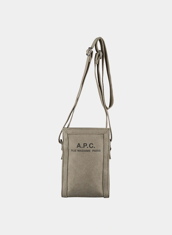 Сумка A.P.C. Recuperation Neck Pouch Kaki