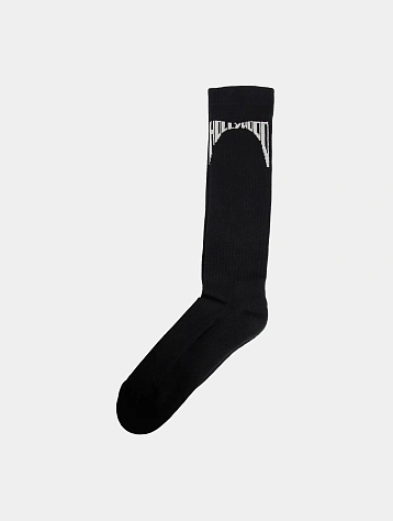Носки RICK OWENS DRKSHDW Hollywood Knee Black/Pearl