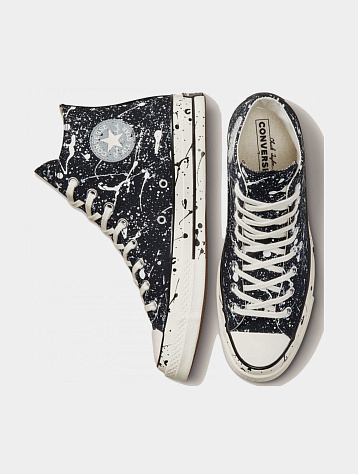 Кеды Converse Chuck 70 Paint Splatter Black
