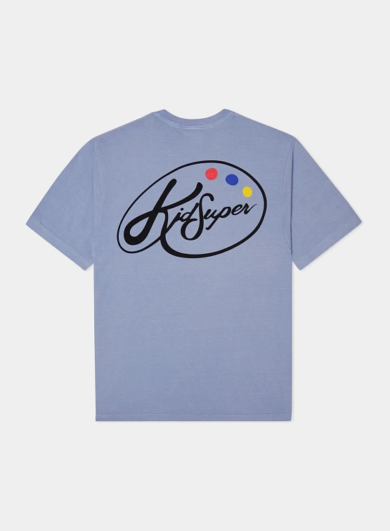 Футболка KidSuper Paint Palette Tee Blue