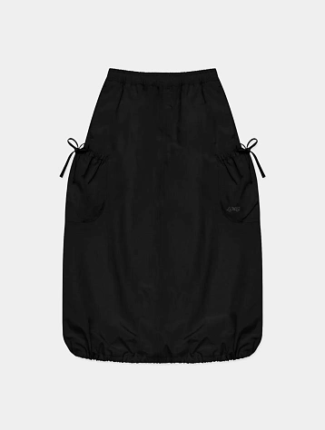 Женская юбка LMC WM Ribbon Nylon Long Skirt Black