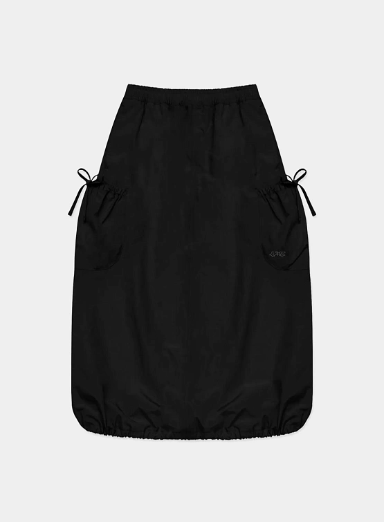 Женская юбка LMC WM Ribbon Nylon Long Skirt Black