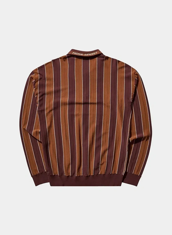 Джерси Martine Rose Logo Polo Brown