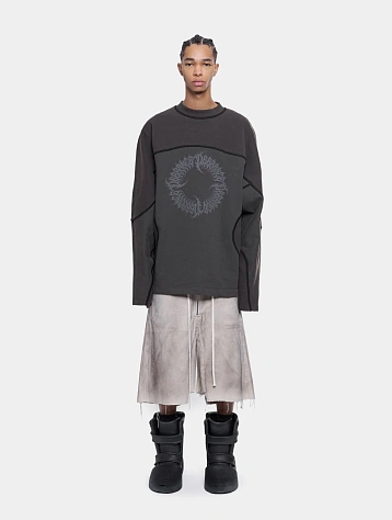 Шорты ARNODEFRANCE Dirty Baggy Shorts White