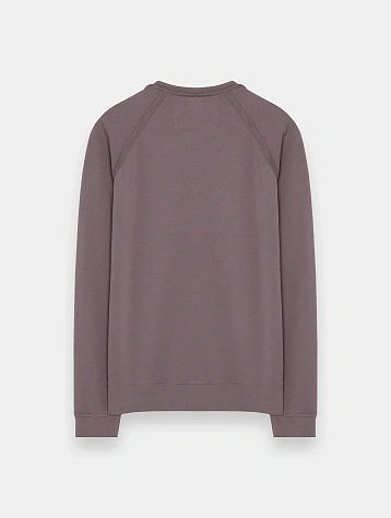 Свитшот C.P. Company Light Fleece Logo Purple Dove