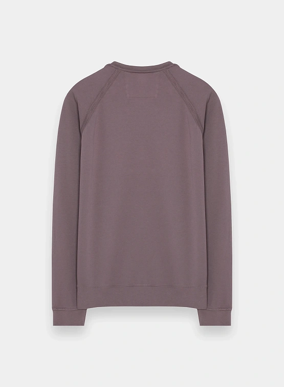 Свитшот C.P. Company Light Fleece Logo Purple Dove