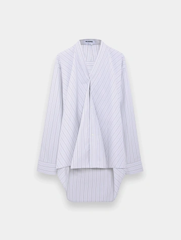 Рубашка Hed Mayner Shawl Collar Shirt Natural