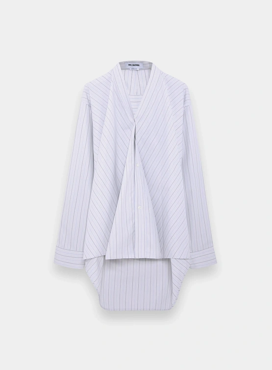 Рубашка Hed Mayner Shawl Collar Shirt Natural