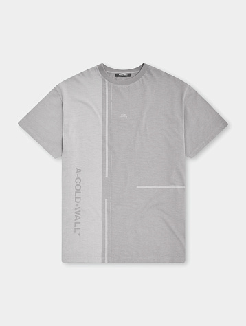 Футболка A-COLD-WALL* Vector T-Shirt Mid Grey