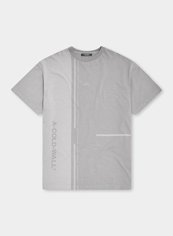 Футболка A-COLD-WALL* Vector T-Shirt Mid Grey